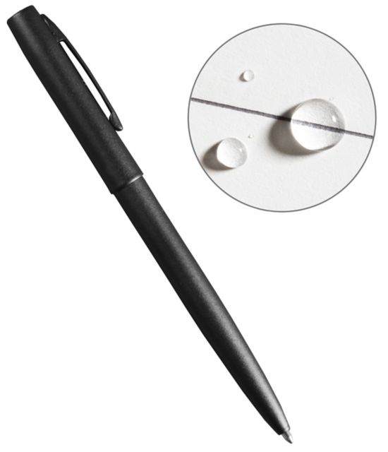 Black Metal Clicker Pen-Black Ink