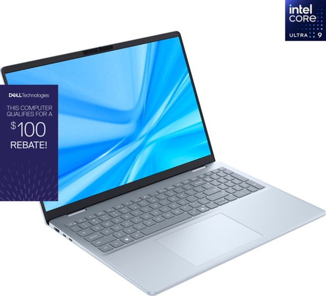 Dell 16 Plus Touch CU9-288V/32/1TB, Ice Blue, 1 Year - ONLINE ONLY