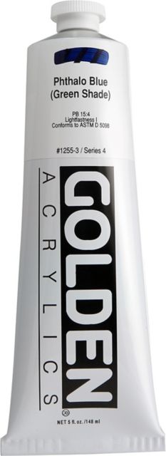 Heavy Body Acrylic Pthalo Blue/Green Shade 5 oz.