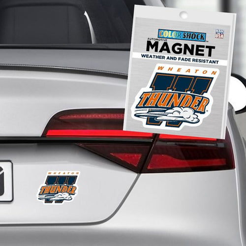 Wheaton College Thunder 4 x 4 Magnet