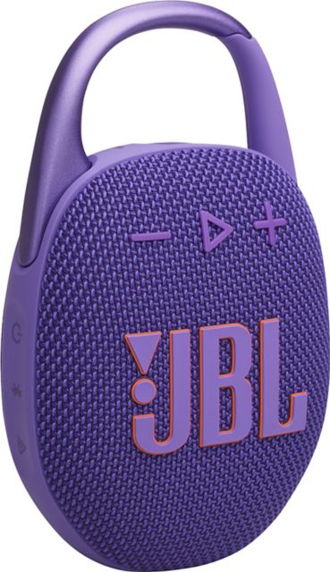 JBL Clip 5 Wireless Speaker, Purple