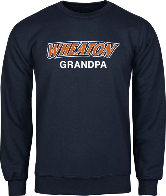 Wheaton College IL Fleece Crew Grandpa - ONLINE ONLY