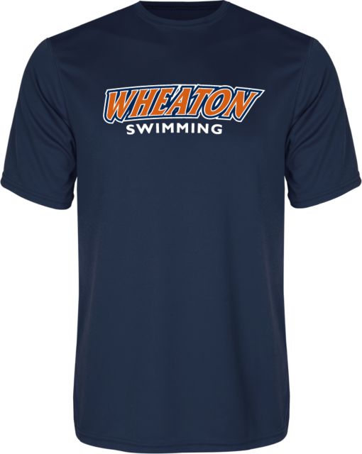 Wheaton College IL Performance Tee Wheaton Swimming - ONLINE ONLY