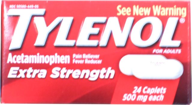 Extra Strength Tylenol Pain relief 24ct Caplets