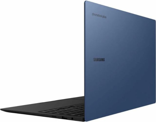 Samsung Galaxy Chromebook Plus 15.6'' with Google AI - Intel Core 3 - 8GB Memory - 256GB Storage (Neptune Blue)